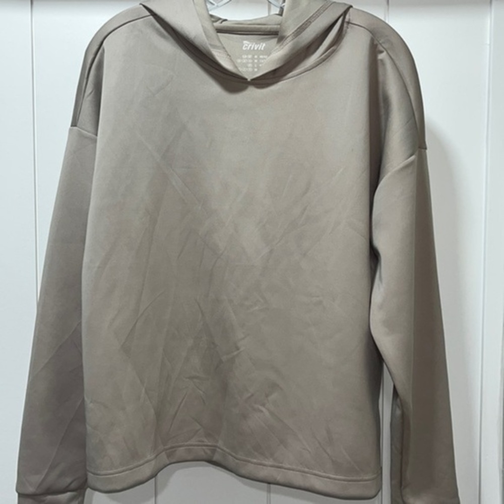 Crivit hooded sweatshirt size M . Super soft and comfortable, never worn . NWOT